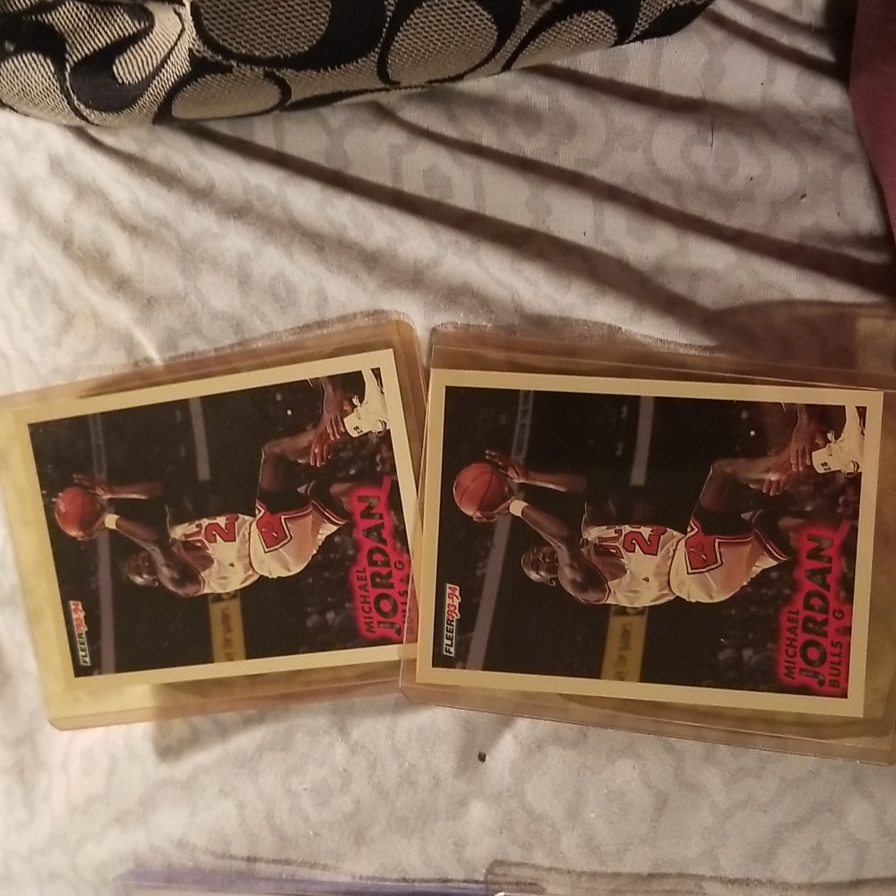2-#23 Michael Jordan Fleer 93-94 Basketball cards Bulls G